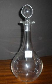 Baccarat Plain Crystal Decanter