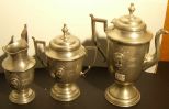 Silver Plate 3 Piece Coffee Set