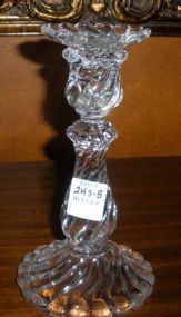 Baccarat Twisted Design Candlestick