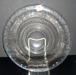 Clear Etched Center Bowl