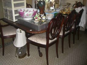 Chippendale Ball & Claw Double Pedestal Dining Table