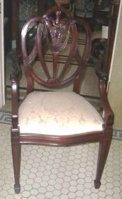 Set of 8 Mahogany Dining Chairs