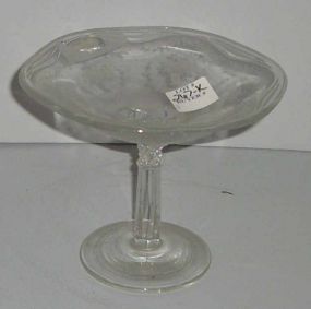 Small Etched Compote