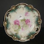 RS Prussia Hand Painted Plate