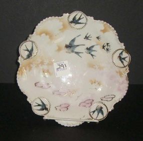 RS Prussia Hand Painted Plate