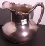 Reeding Barton Silver Plate Pitcher