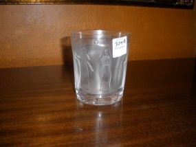 Lalique France Glass Beaker