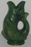 Majolica Fish Pitcher