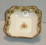 Nippon Square Floral Decorated Dish