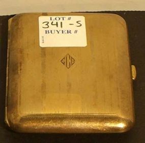 Elegant Gold Fill Cigarette Case