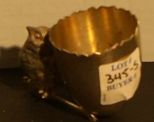 Victorian Silverplate Toothpick Holder