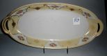 Nippon Hand Painted Oval Bread Tray
