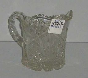 Pressed Glass Creamer