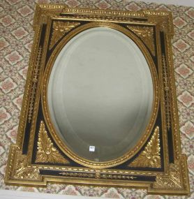 XVIII Century Design Beveled Mirror