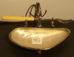 Silver Plated Oyster Serving Dish