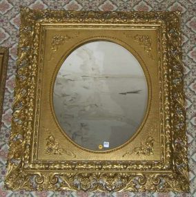 Victorian Oval Mirror