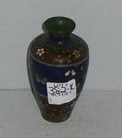 Small Cloisonne Vase with Butterflies