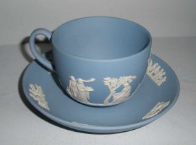 Wedgwood Jasperware, Cup and Saucer