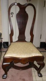 Mahogany Queen Anne Chair