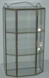 Hanging glass display cabinet
