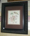 Framed Flower Picture