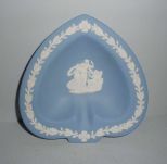 Wedgwood Blue and White Jasperware Ashtray