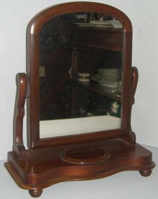 Mahogany Shaving Mirror