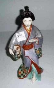 Japanese Girl Figurine