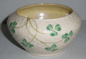 Belleek Shamrock Dish with 3rd Black Mark - 1926-46.