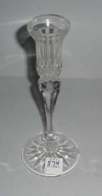 Cut Crystal Clear Candlestick