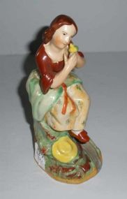 Reproduction Staffordshire Woman