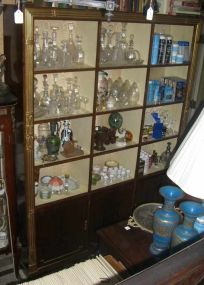 Rosewood w/Gilt Wood Mountings Display Cabinet