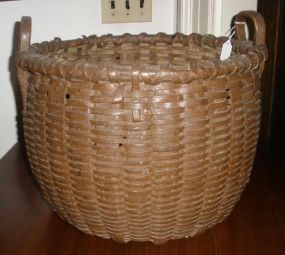 Oak Spit Woven Gathering Basket