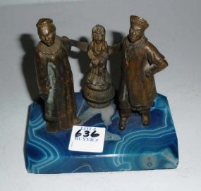 Bronze 3 Figural Group