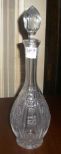 Tall Cut Glass New Decanter