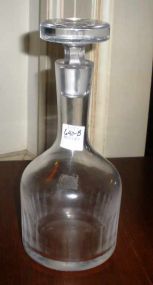 Clear Crystal Decanter Baye/France