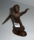 Bronze Figurine of Young Girl