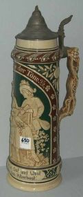 2 Liter German Stein