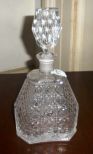 Pressed Glass Decanter