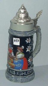 Large Tavern Scene Stein