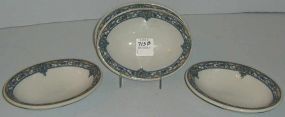 Set of 4 Small Oval Individual Serving Dishes