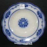 Flow Blue Cream Soup Bowl