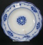 Flow Blue Cream Soup Bowl