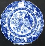 Flow Blue Plate