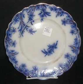 Flow Blue Plate