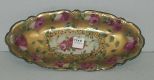 Nippon Hand Painted Celery Dish