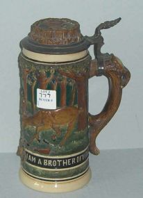 Elk Fraternal Organization Stein