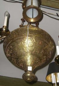 Mid-Eastern Mosque Hanging Light Fixture