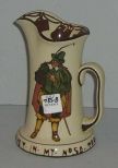 Royal Doulton Pitcher Sir Andrew Aluecheek