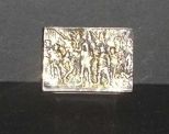 Silverplate Match Box Holder